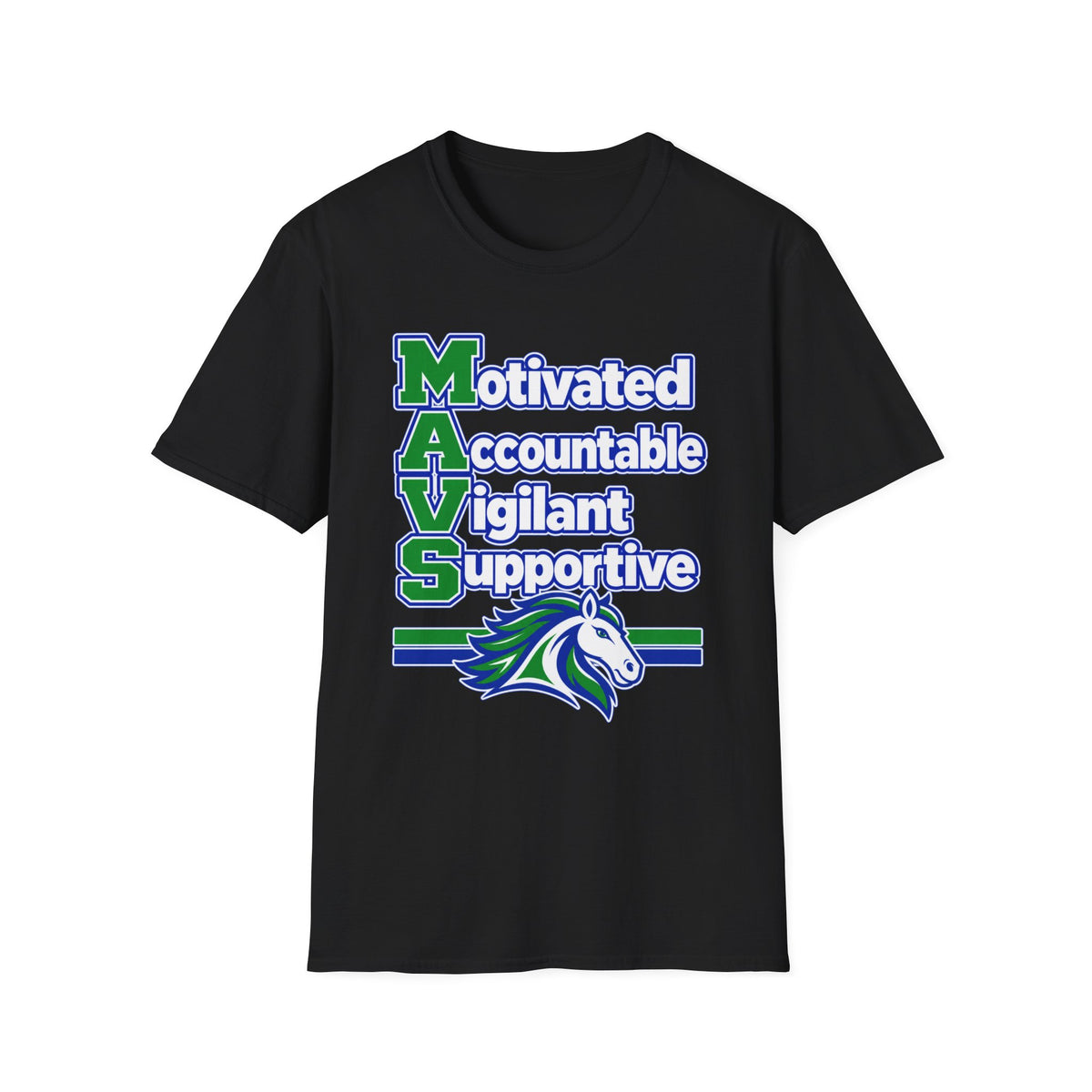 Marion Mix MAVS Values — Unisex Adult Tee