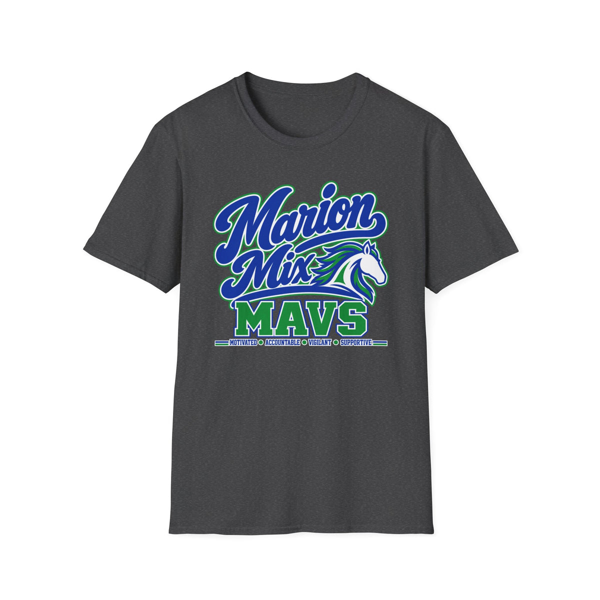 Marion Mix MAVS — Unisex Adult Tee