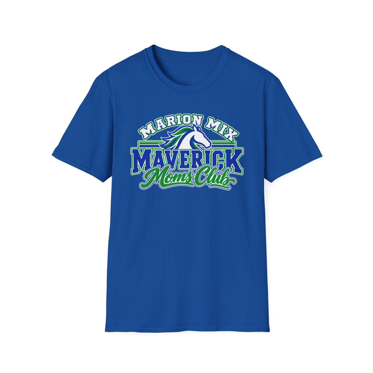 Marion Mix Maverick Moms Club — Unisex Adult Tee