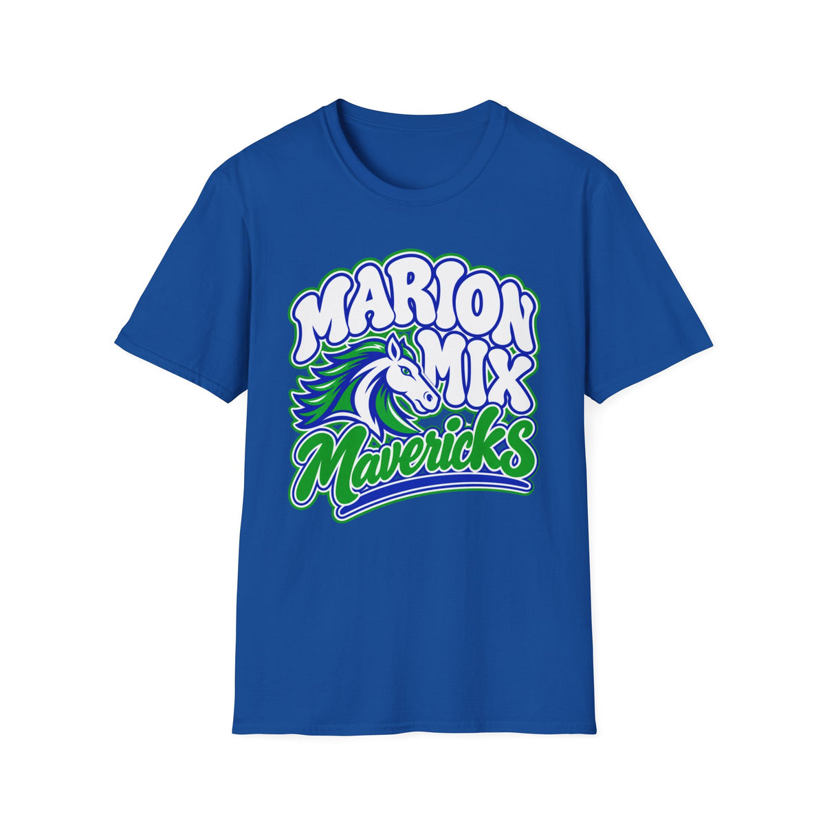 Marion Mix Mavericks Retro Bubble — Unisex Adult Tee