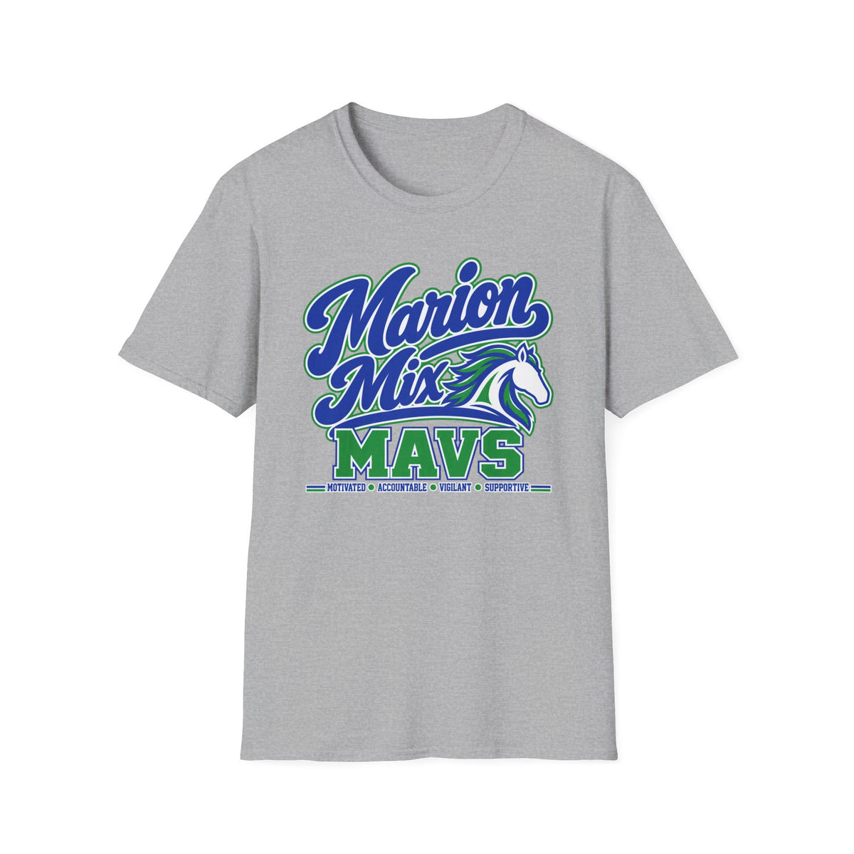 Marion Mix MAVS — Unisex Adult Tee