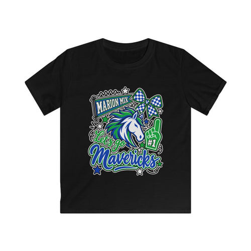Marion Mix Let's Go Mavericks Youth Tee