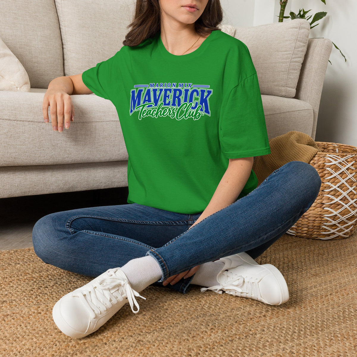 Marion Mix Maverick Teachers Club Tee — Unisex Adult Tee