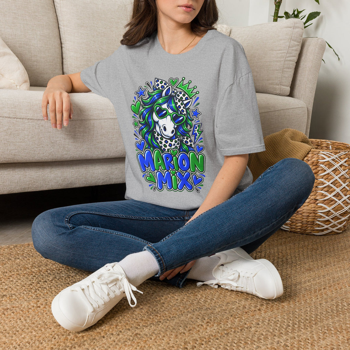 Marion Mix Sassy Maverick Tee — Unisex Adult Tee