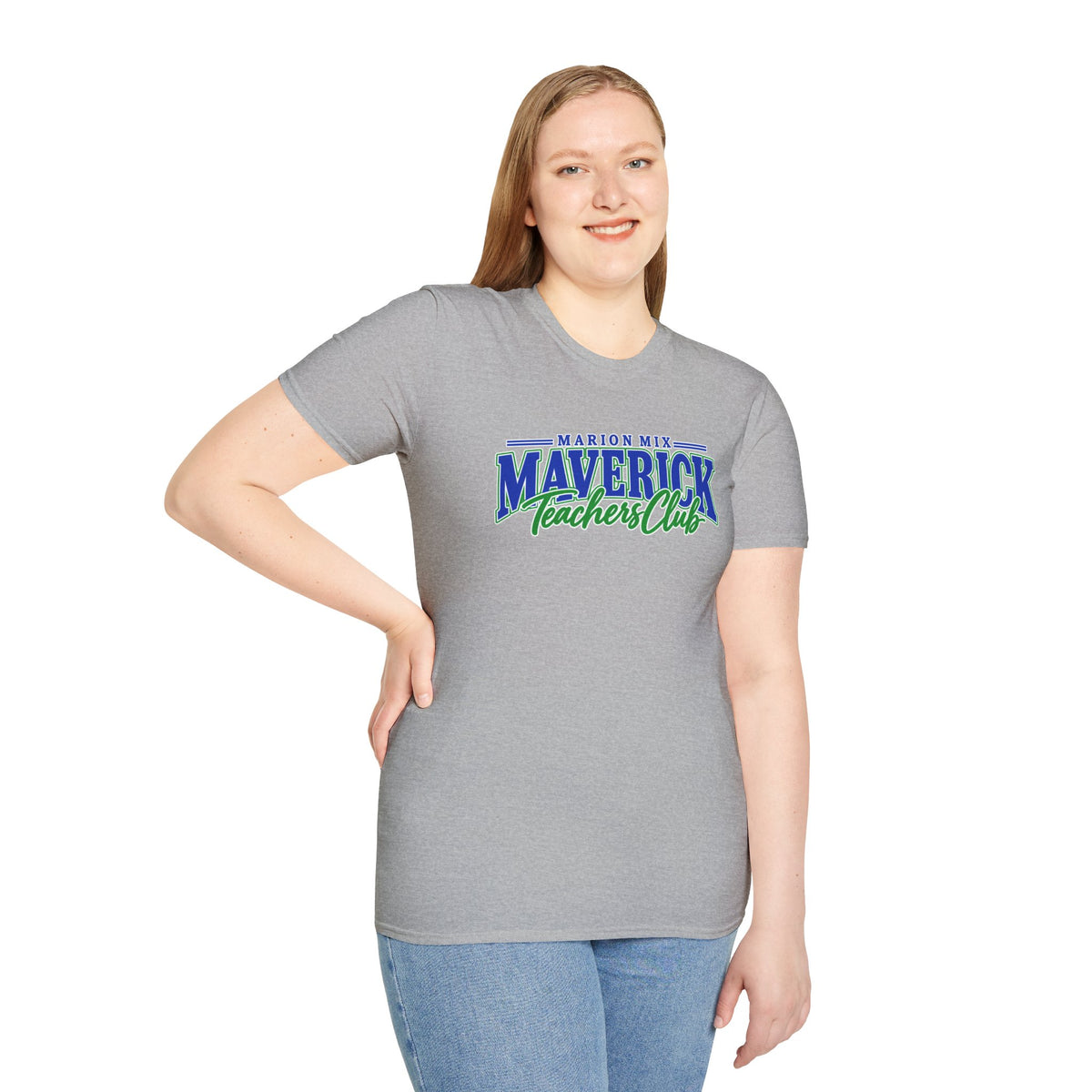 Marion Mix Maverick Teachers Club Tee — Unisex Adult Tee
