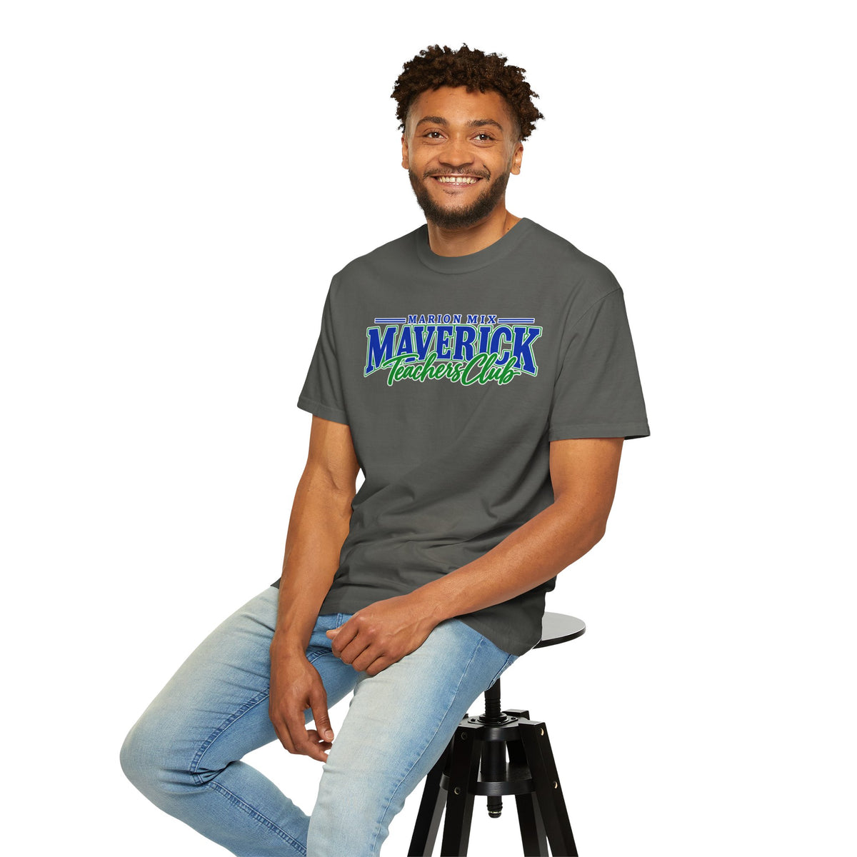 Marion Mix Maverick Teachers Club Premium Comfort Colors Tee
