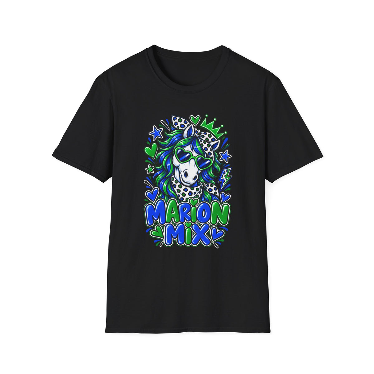 Marion Mix Sassy Maverick Tee — Unisex Adult Tee
