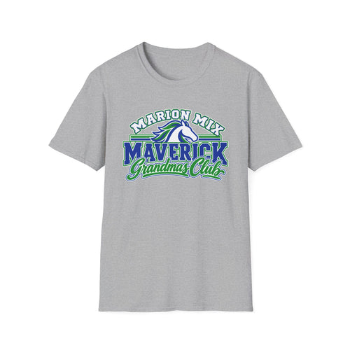 Marion Mix Maverick Grandmas Club — Unisex Adult Tee