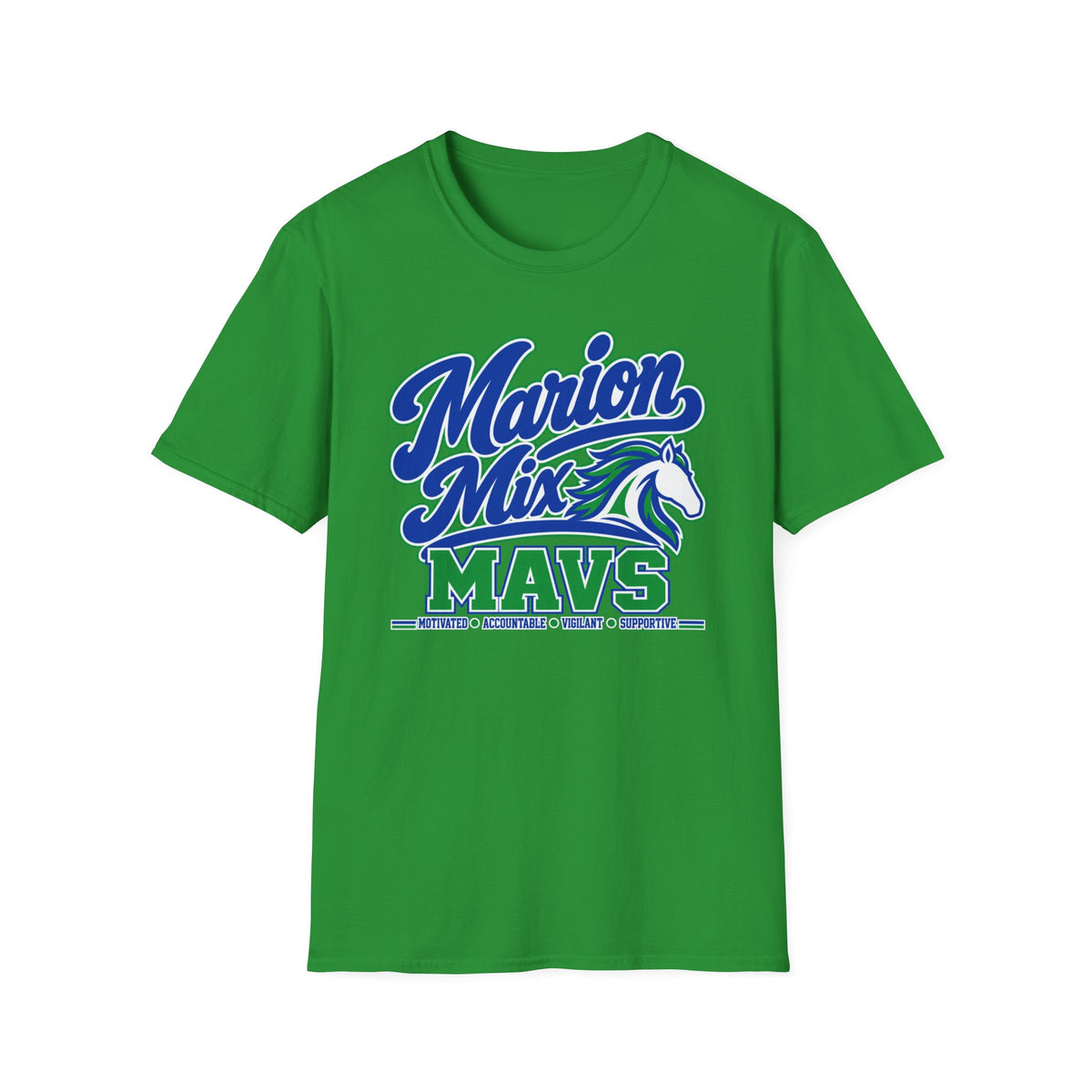 Marion Mix MAVS — Unisex Adult Tee