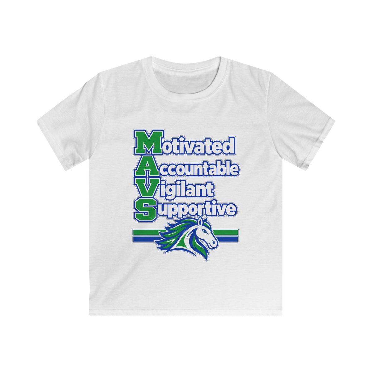 Marion Mix MAVS Values Youth Tee