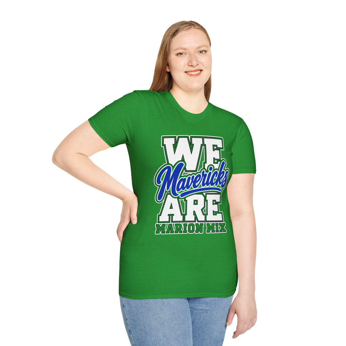 We Are Mavericks Marion Mix T-Shirt — Unisex Adult Tee