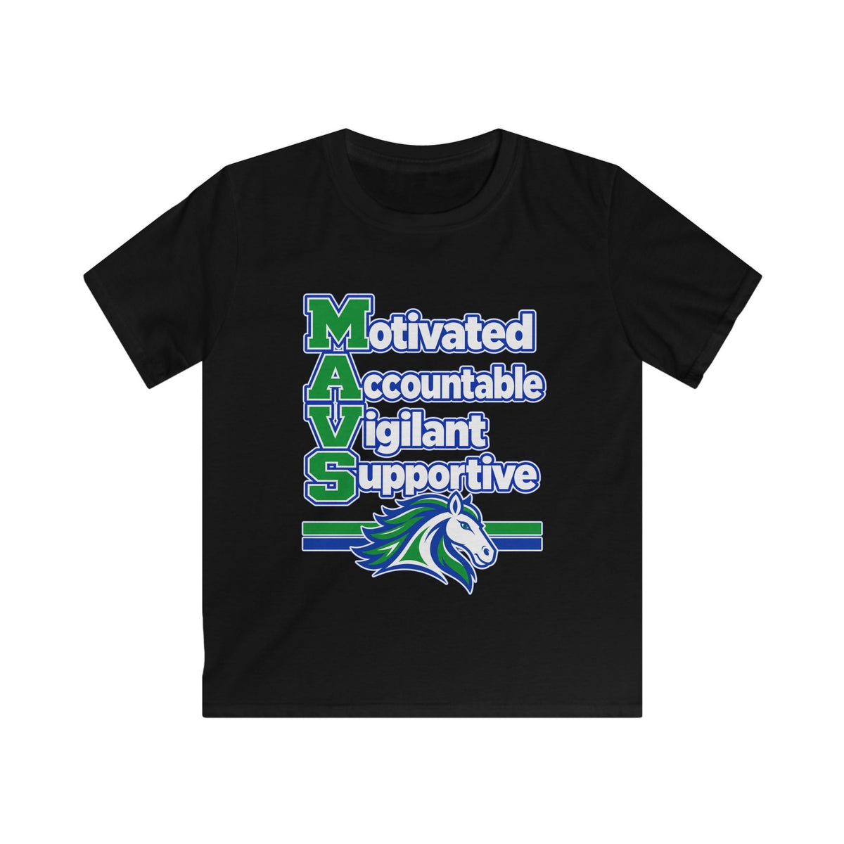 Marion Mix MAVS Values Youth Tee