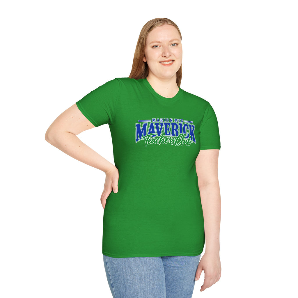 Marion Mix Maverick Teachers Club Tee — Unisex Adult Tee