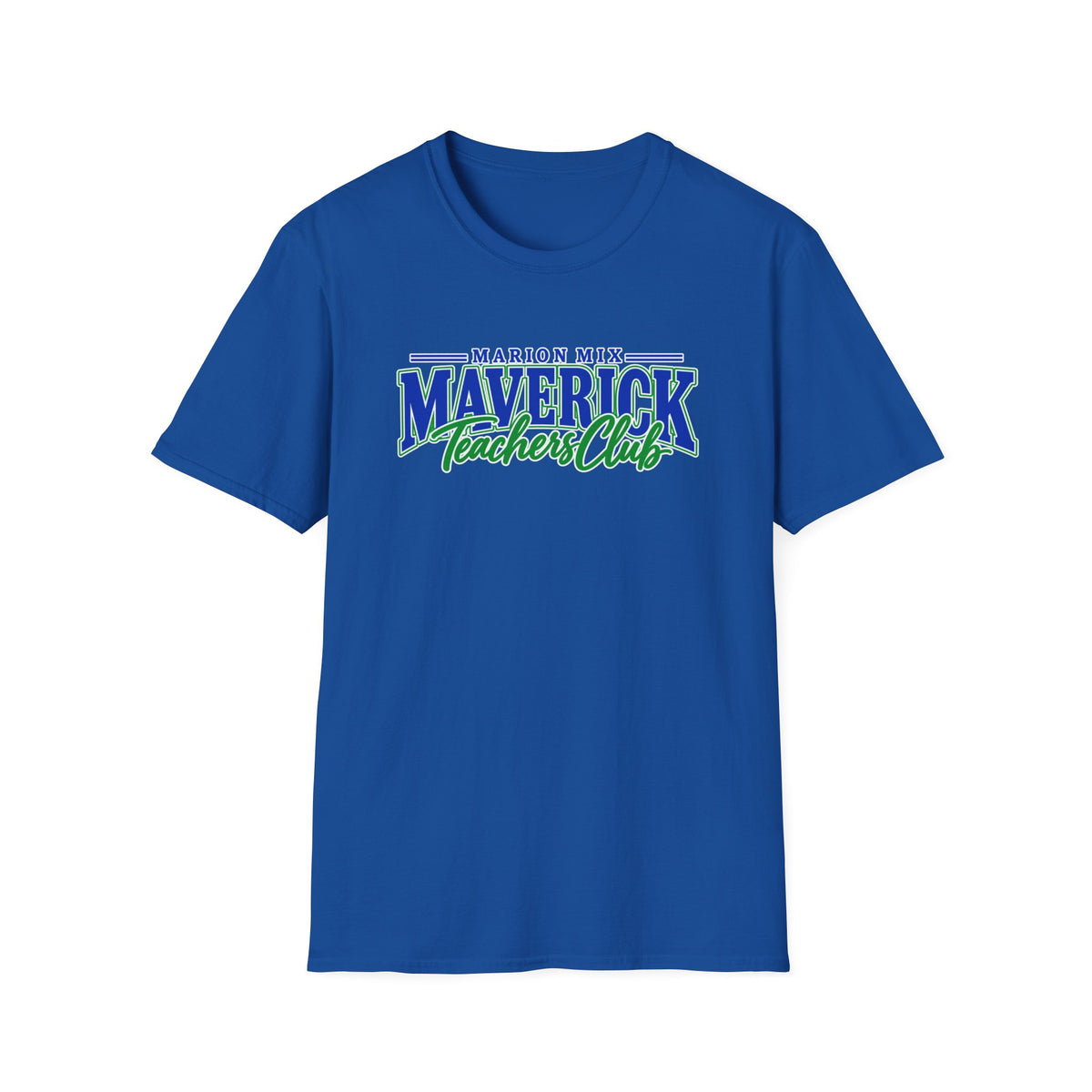 Marion Mix Maverick Teachers Club Tee — Unisex Adult Tee