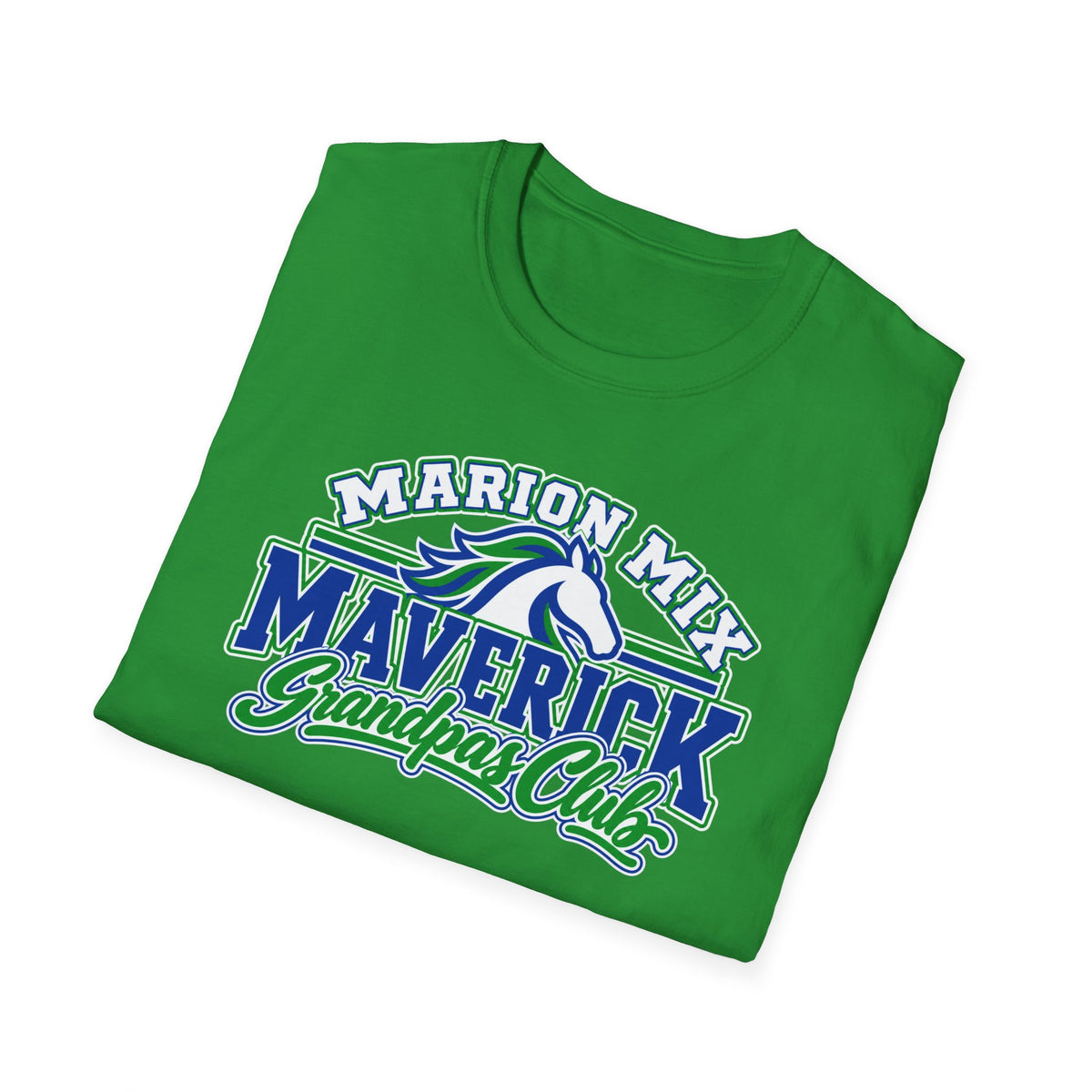 Marion Mix Maverick Grandpas Club — Unisex Adult Tee