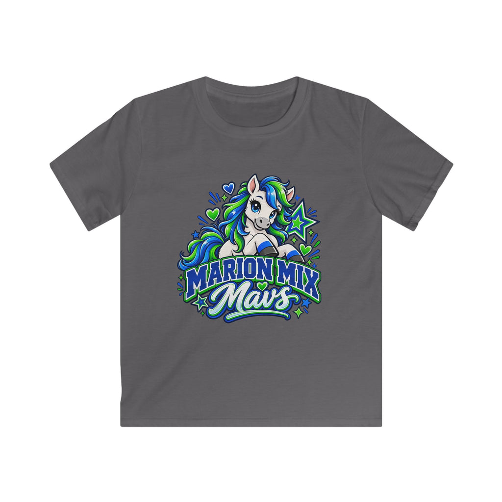 Marion Mix Mavs Cute Pony Youth Tee