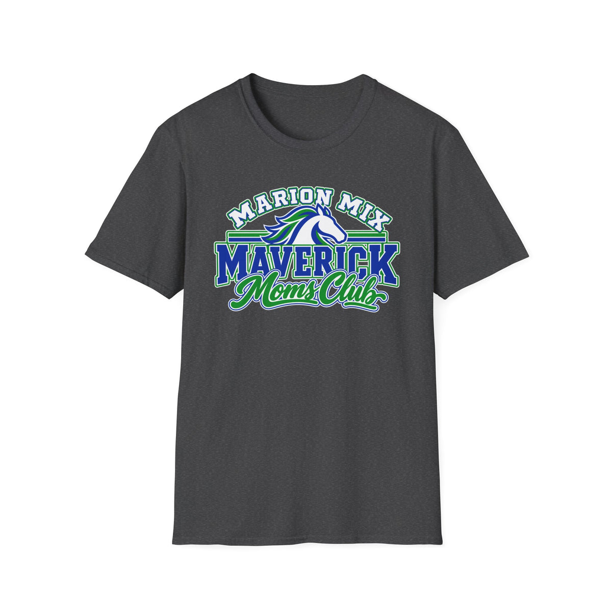 Marion Mix Maverick Moms Club — Unisex Adult Tee