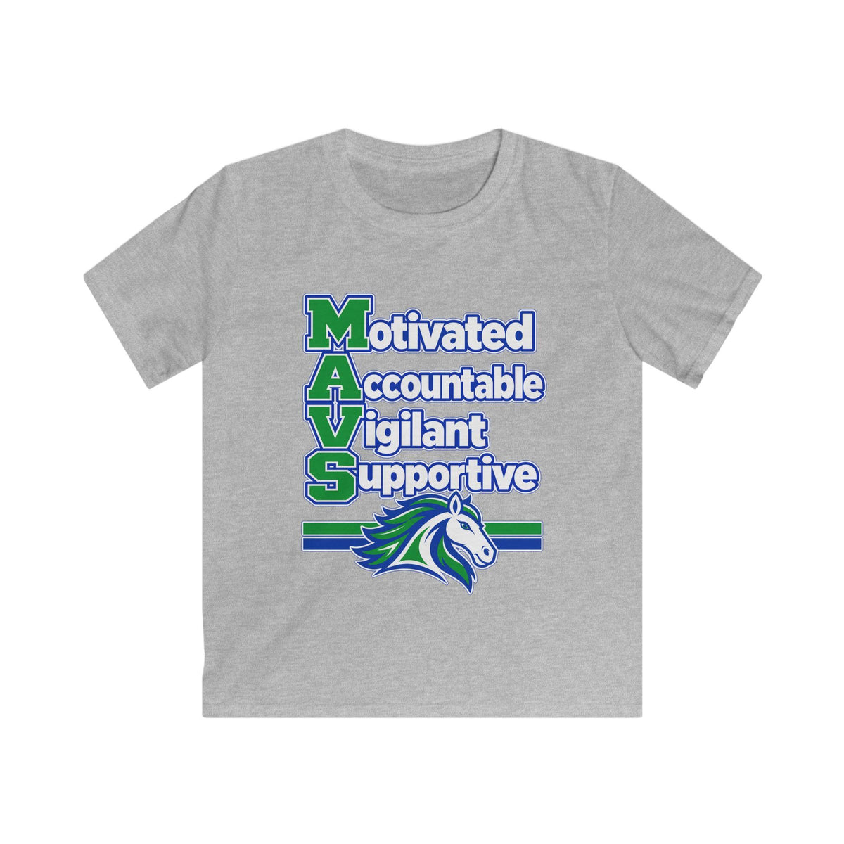 Marion Mix MAVS Values Youth Tee