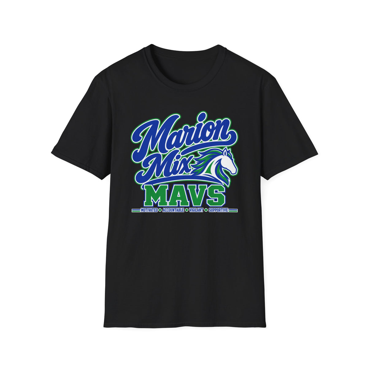 Marion Mix MAVS — Unisex Adult Tee