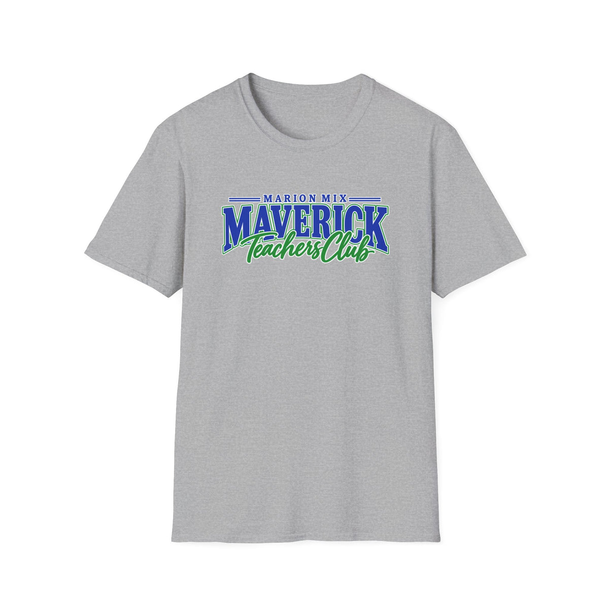 Marion Mix Maverick Teachers Club Tee — Unisex Adult Tee