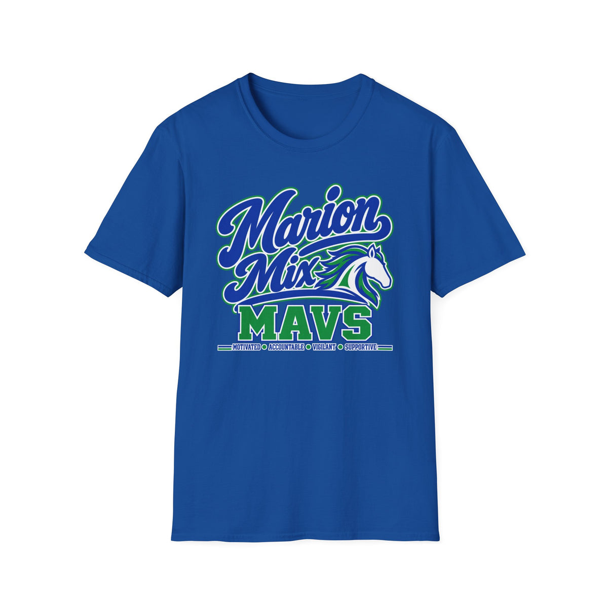 Marion Mix MAVS — Unisex Adult Tee