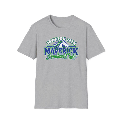Marion Mix Maverick Grandpas Club — Unisex Adult Tee