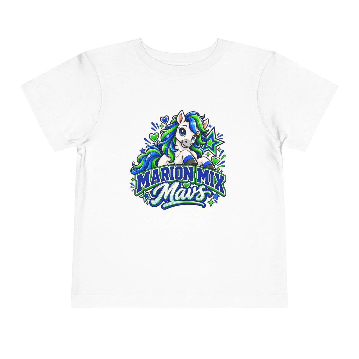Marion Mix Mavs Cute Pony Youth Toddler Tee