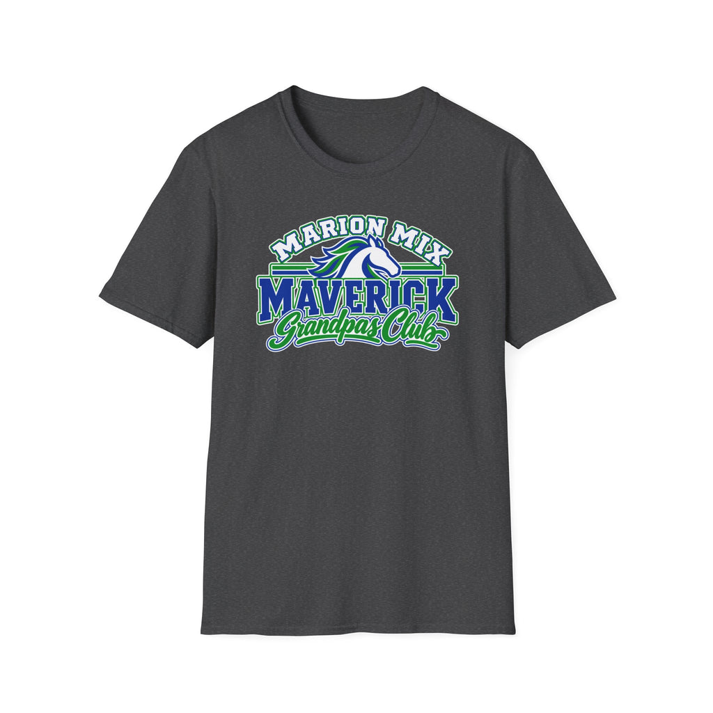 Marion Mix Maverick Grandpas Club — Unisex Adult Tee