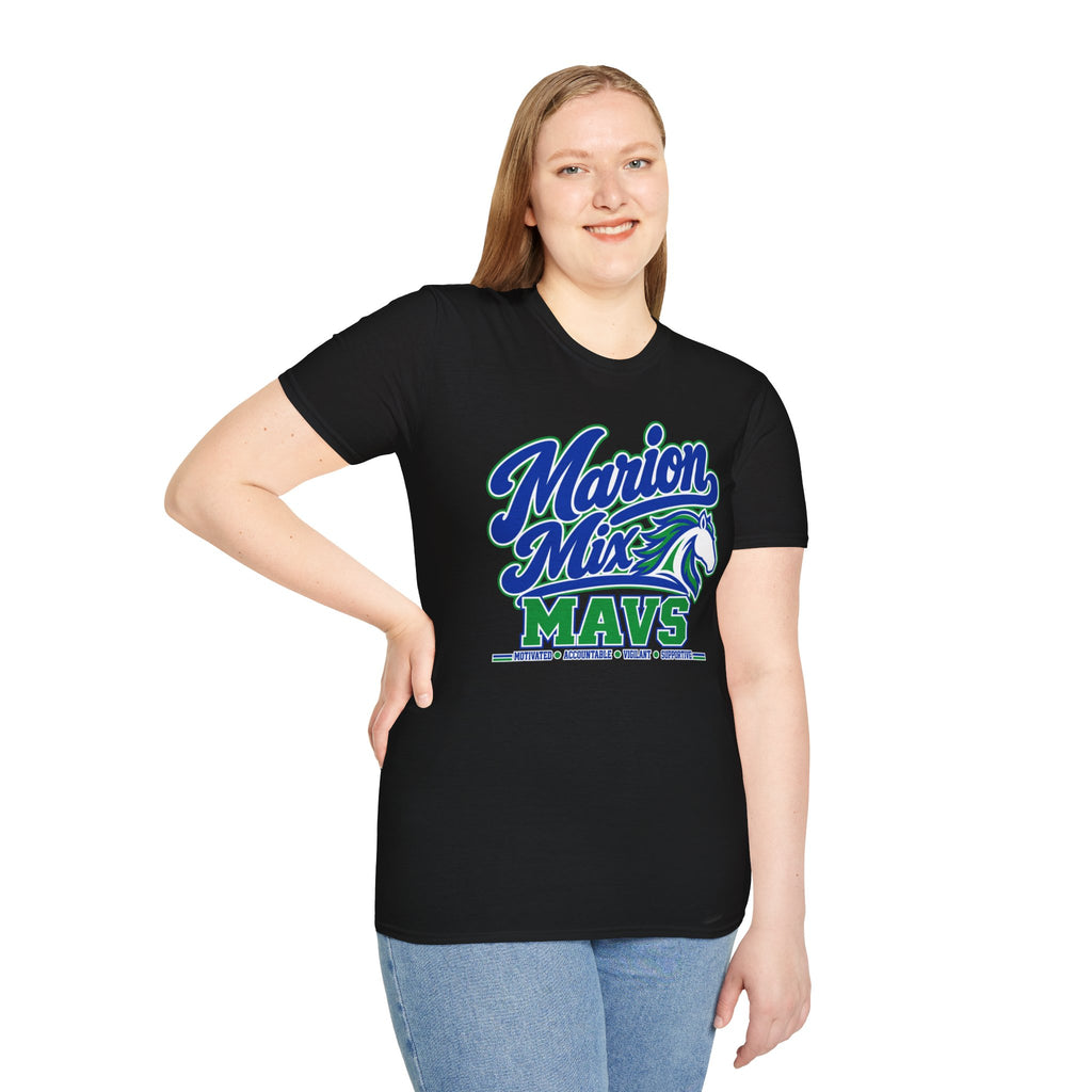 Marion Mix MAVS — Unisex Adult Tee