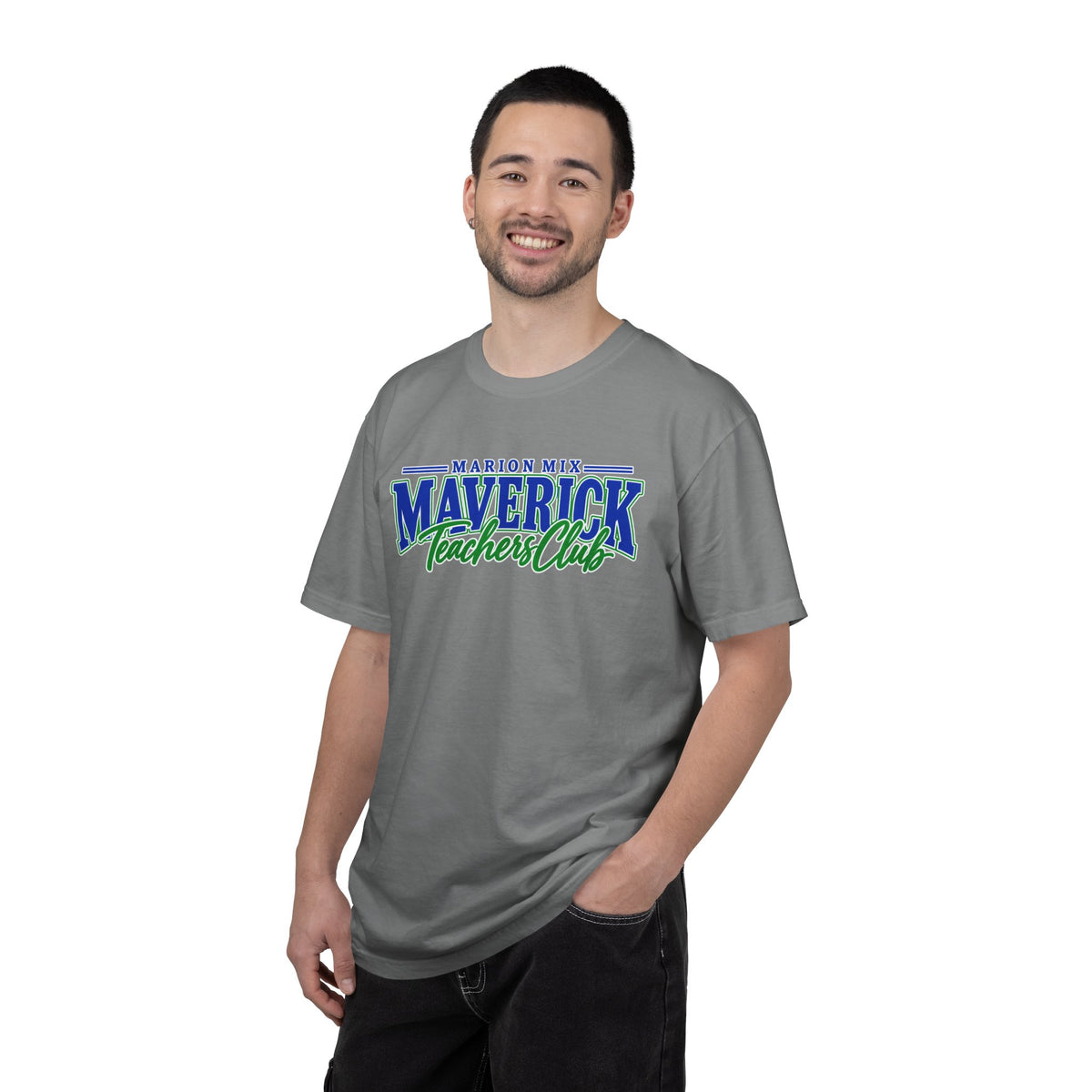 Marion Mix Maverick Teachers Club Premium Comfort Colors Tee