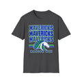 Marion Mix Mavericks Stacked Tee— Unisex Adult Tee