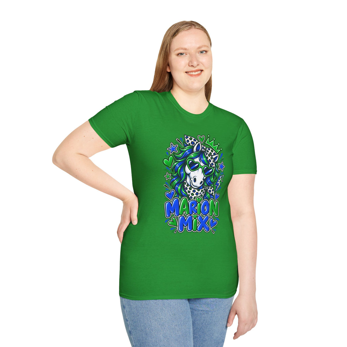 Marion Mix Sassy Maverick Tee — Unisex Adult Tee